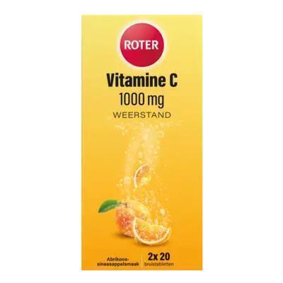 Roter Vitamine C 1000 mg Bruistabletten 2 x 20 Stuks (20 st.)
