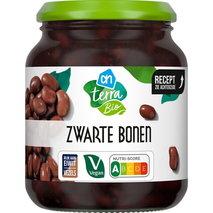 AH Terra Biologisch zwarte bonen (360g)