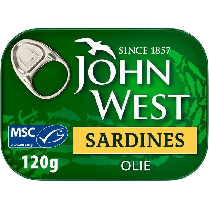 John West Sardines Olie 120 g (120g)