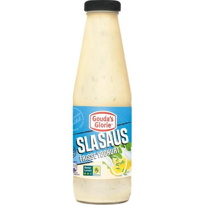 Gouda's Glorie Slasaus frisse yoghurt (0.5L)