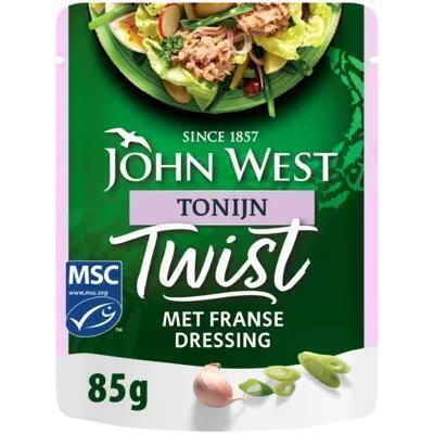 John West Tonijn Twist met Franse Dressing MSC 85g (85g)
