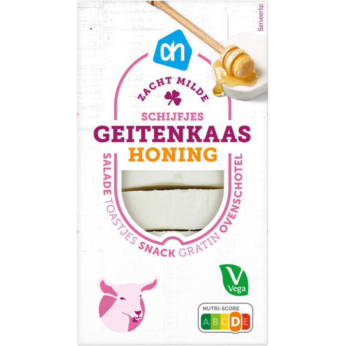 AH Verse geitenkaas honing 45+ (125g)