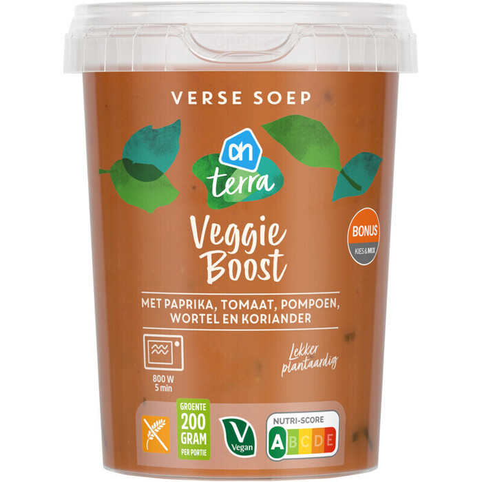 AH Veggie boost paprika tomaat (0.5L)