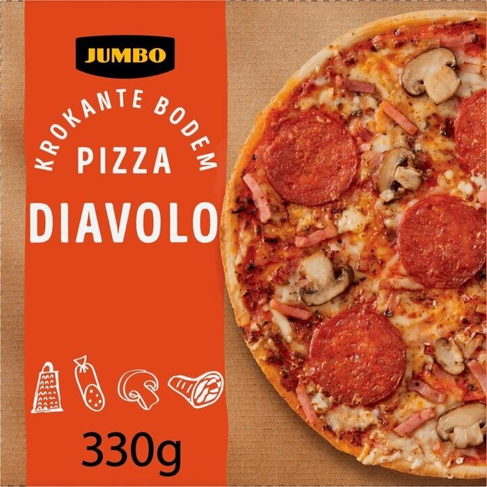 Jumbo Pizza Diavolo 330g (330g)