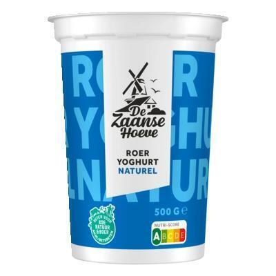 Roeryoghurt naturel (bak, 500g)