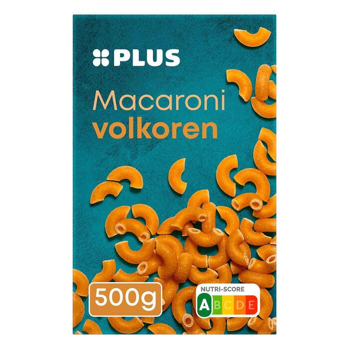 Macaroni volkoren (Doos, 500g)