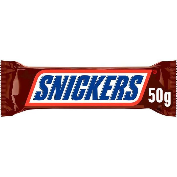 Snickers Melkchocolade 50g (plastic, 50g)