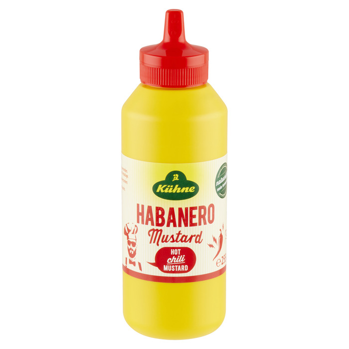 Kühne Habanero Mustard Hot Chili 255 g (255g)