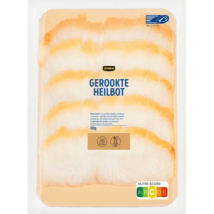 Jumbo Gerookte Heilbot 100 g (100g)