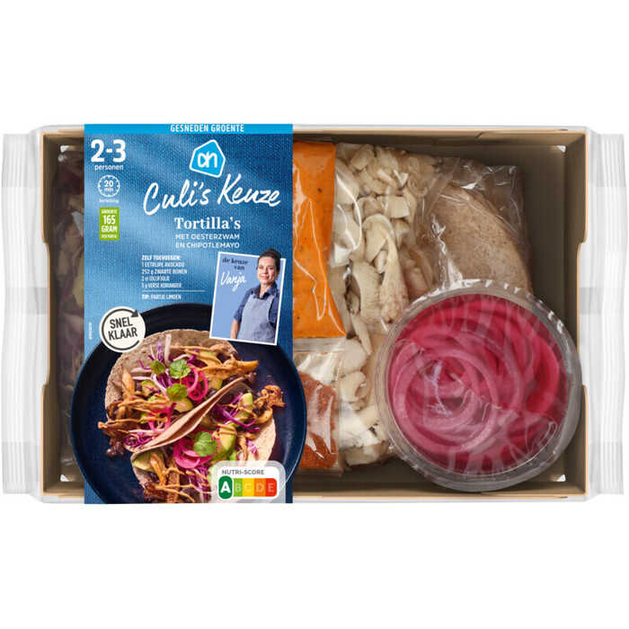 AH Culi's gesneden verspakket tortilla's