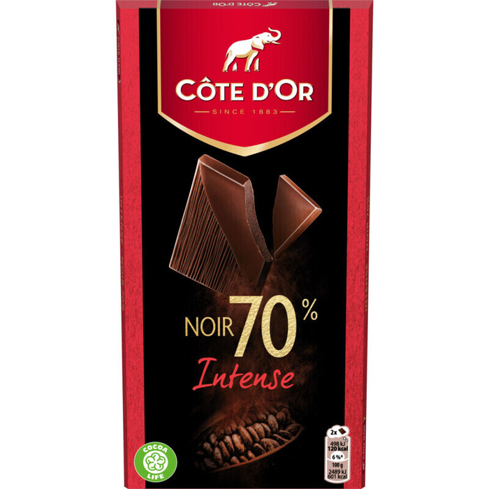 70% Noir Intense (100g)