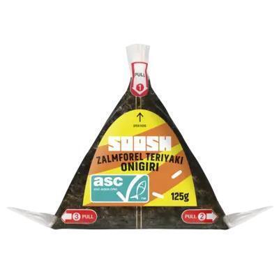 Soosh Zalmforel teriyaki onigiri (125g)