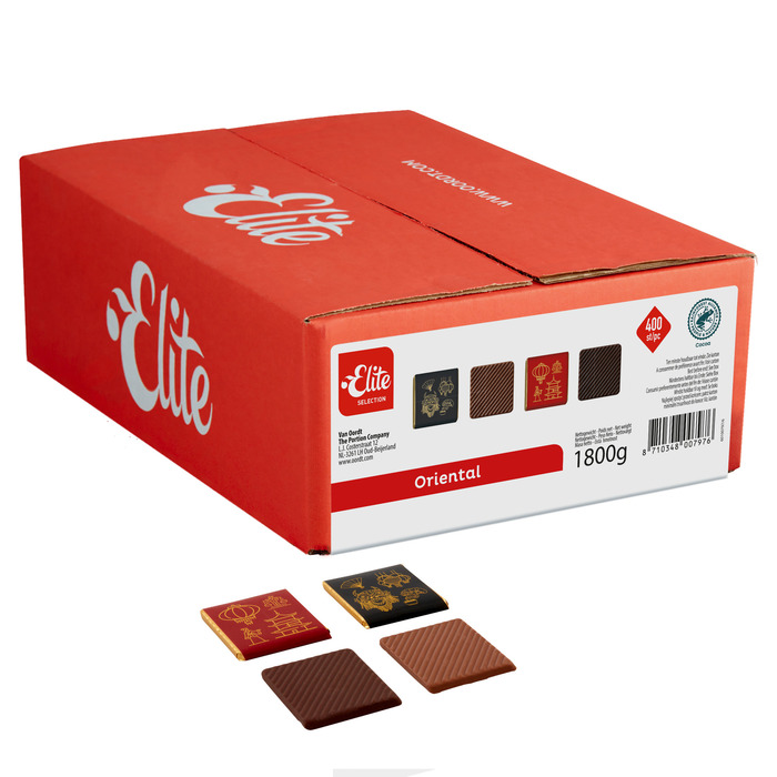 Elite Fortune chocolade assortiment (UTZ MB) 400 x 4,5 g (400 × 4.5g)