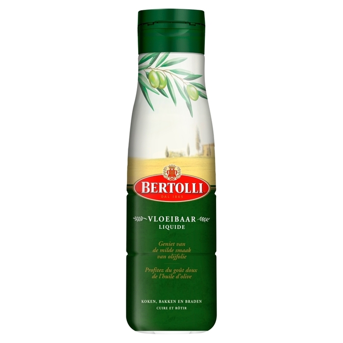Bertolli Vloeibaar met olijfolie (Fles, 0.5L)