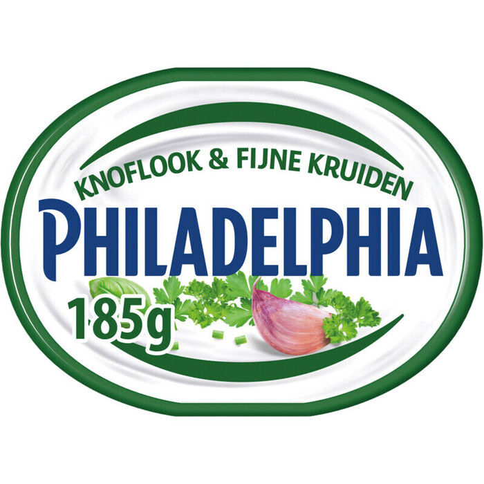 Philadelphia Roomkaas kruiden (Kuipje, 185g)