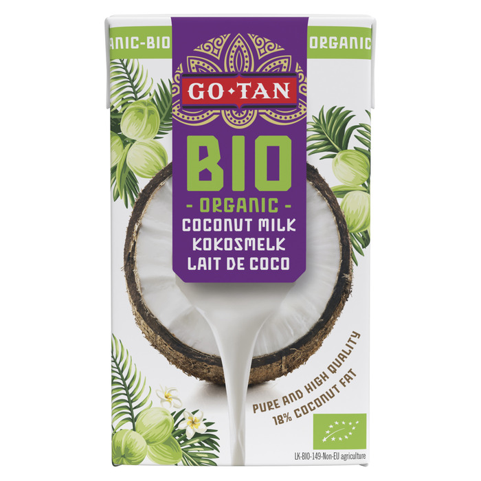 Go-Tan Organic coconut milk bio (250ml)