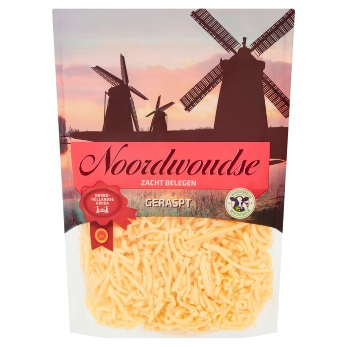 Noordwoudse Geraspte Kaas Jong Belegen 150 g (150g)
