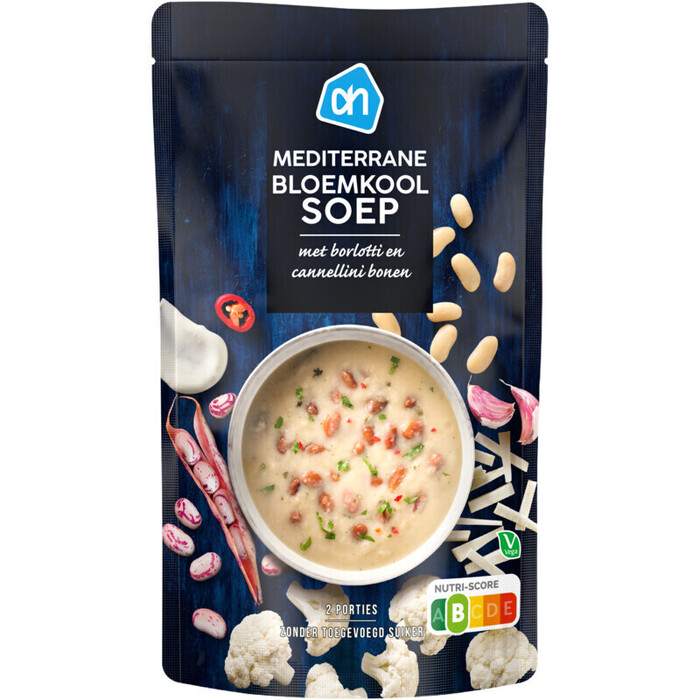 AH Mediterrane bloemkool soep (0.57L)