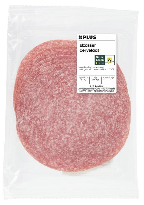 PLUS Elzasser cervelaat (120g)