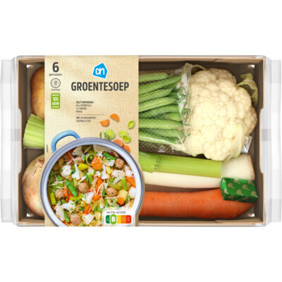 Rijkgevulde Groentesoep (pak, 850g)