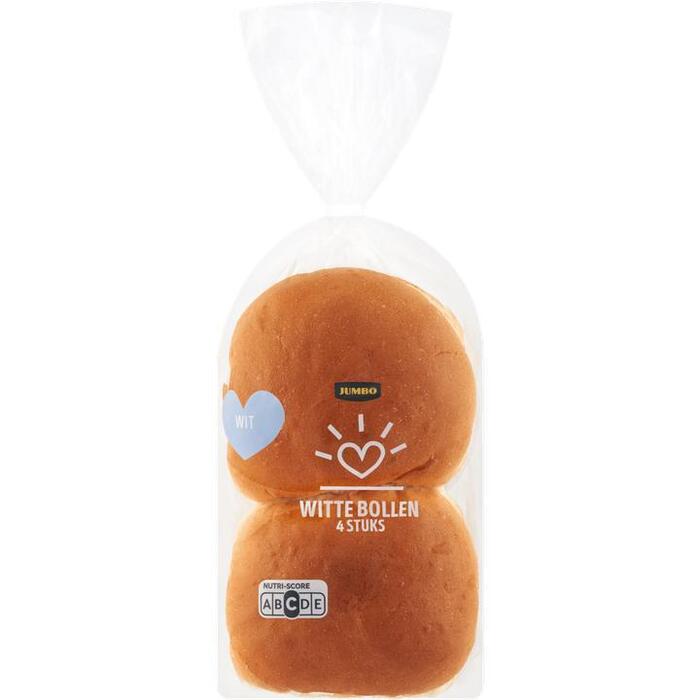 Jumbo - Witte Bollen - 4 Stuks