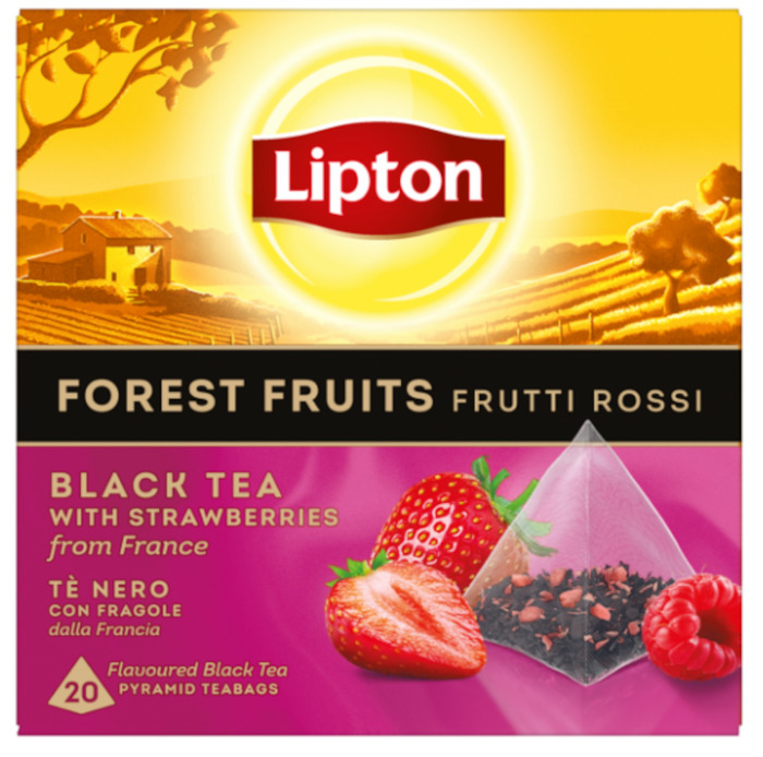 Lipton Zwarte Thee Forest fruit (34g)