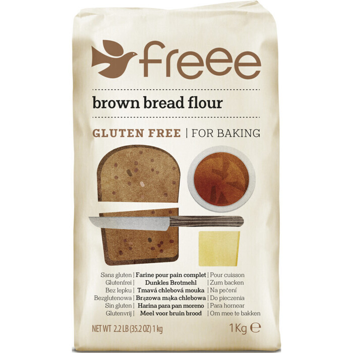Freee Broodmix bruin glutenvrij (1kg)