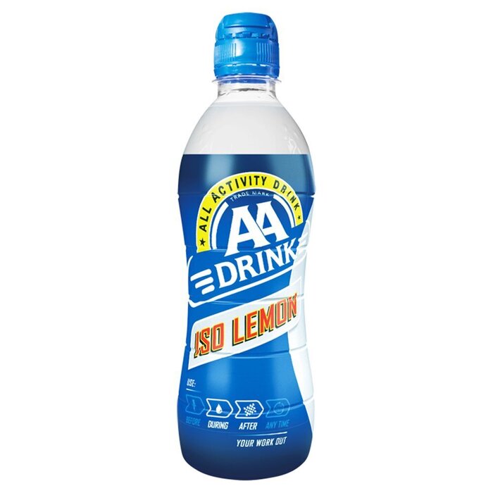 AA Drink Iso Lemon 500 ml (Fles, 0.5L)