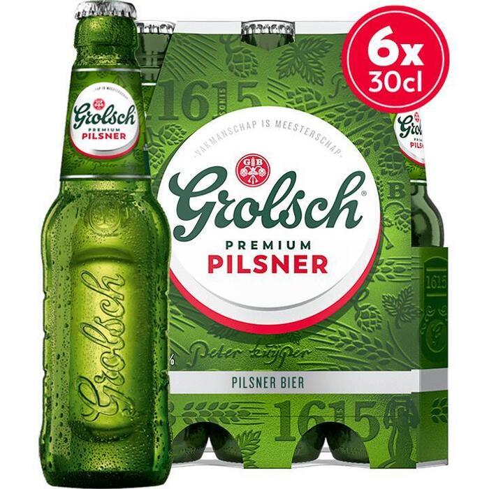 Grolsch Bier Flessen 6 x 30cl