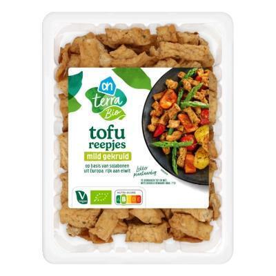 AH Terra Bio tofureepjes mild gekruid (180g)