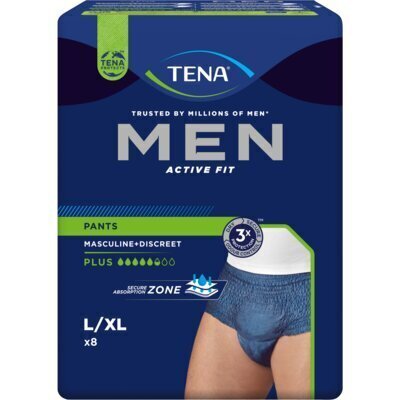 Tena Men pants plus large