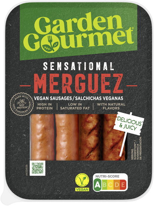 GARDEN GOURMET Vleesvervanger Sensational Sausage Merguez 180 Gram Tray (180g)
