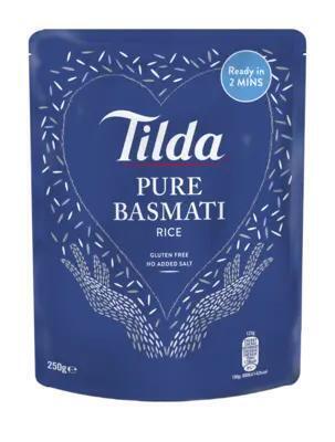 Tilda Pure steamed basmati rice (250g)