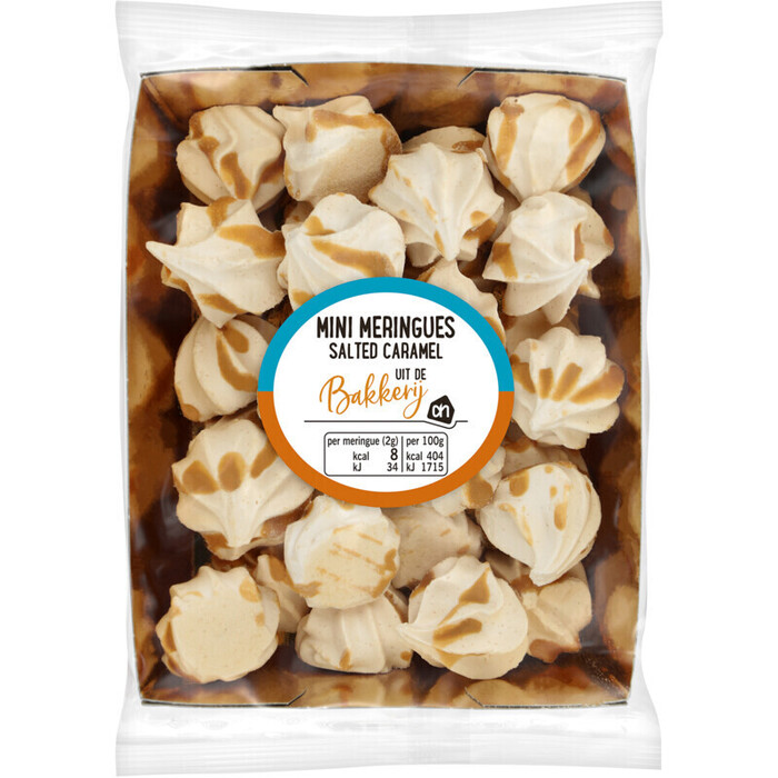 AH Mini meringues salted caramel (65g)