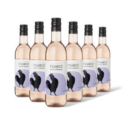 AH Fris & droge Franse huis rose 6 flessen