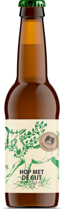 De Natte Gijt - Hop met de Gijt IPA - Fles 330ML (rol, 33cl)