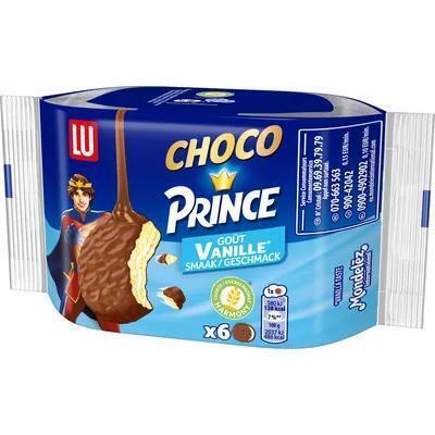LU Prince Choco Prince Vanille Smaak 28,5 g (171g)