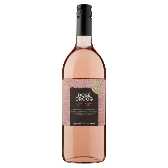 Huiswijn rose droog (Fles, 1L)
