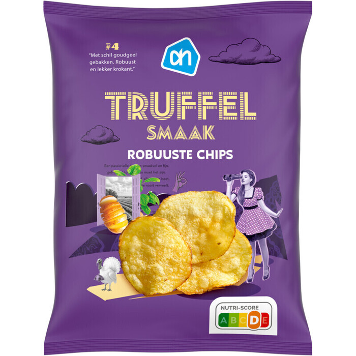 AH Robuuste chips truffelsmaak (150g)