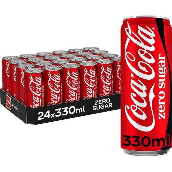 Coca-Cola Zero Sugar 24 x 330 ml (24 × 33cl)