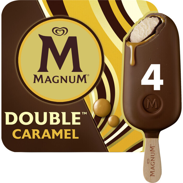 Magnum Double caramel (doos, 284g)