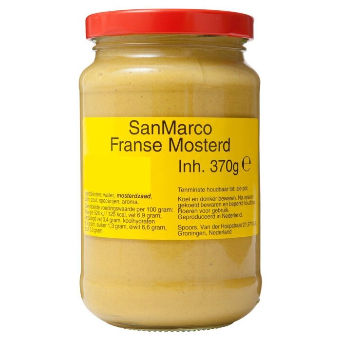 Franse mosterd (Pot, 370g)