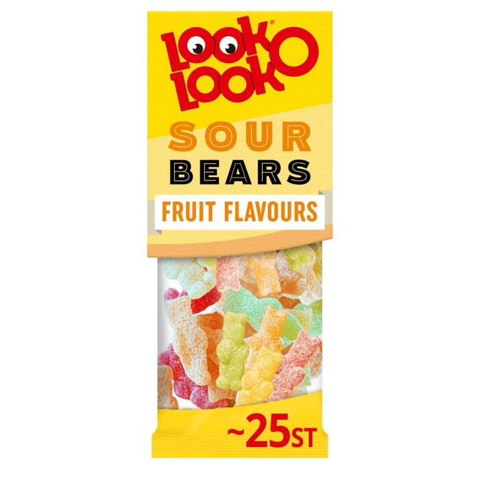 Look-O-Look Zure Beertjes Fruitsmaken 135 g (Zak, 135g)