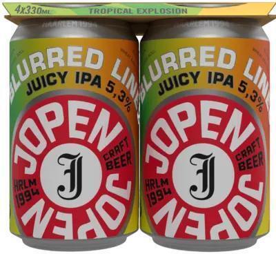 Jopen Blurred lines juicy IPA (4 × 33cl)