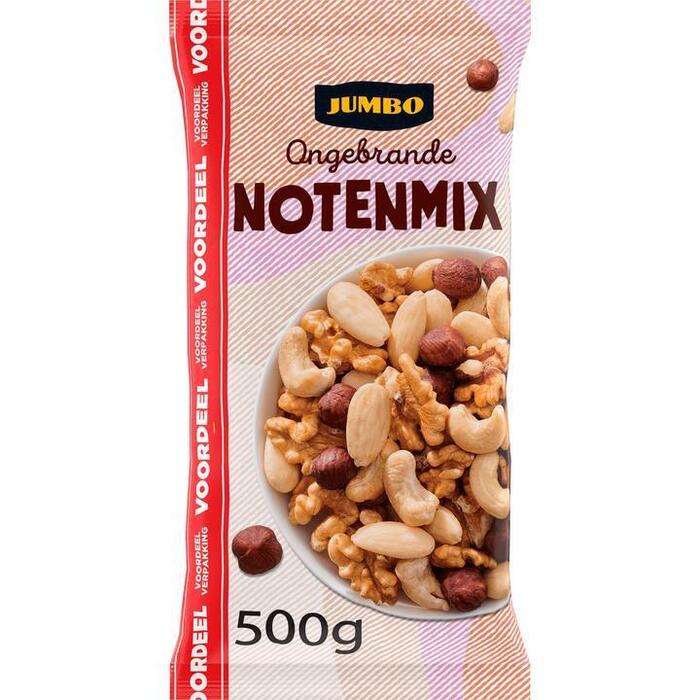 Jumbo Ongebrande Notenmix Voordeelverpakking 500g (500g)