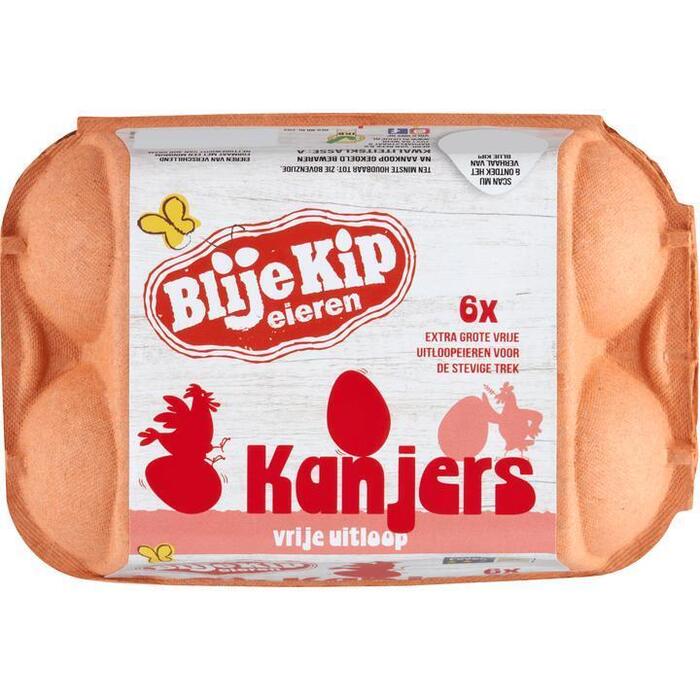 Vrije uitloop kanjers maat XL (doos, 6 × 68g)