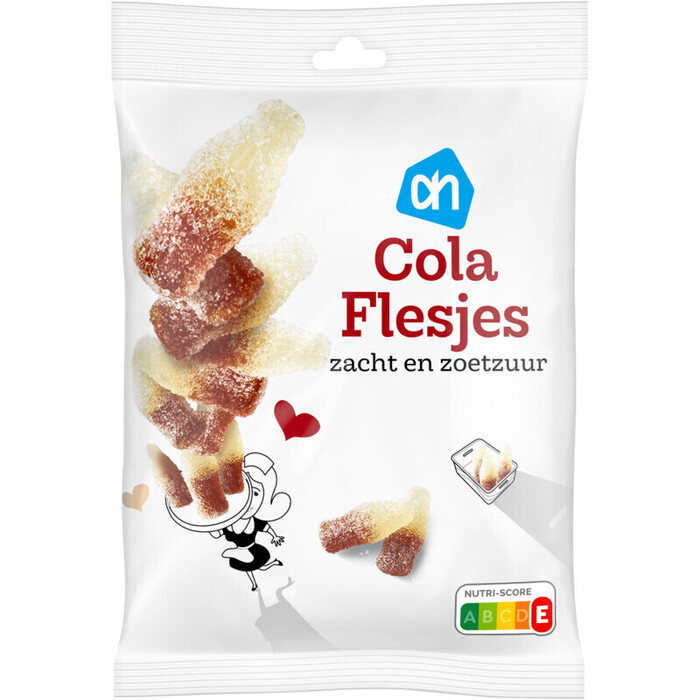 AH Zoetzure colaflesjes (300g)