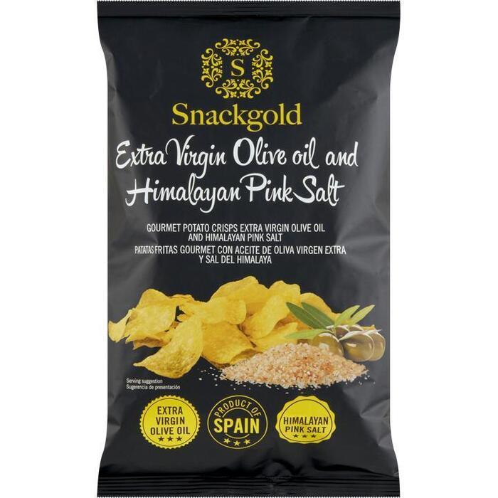 Snackgold Extra Virgin Olive Oil and Himalayan Pink Salt 125 g (125g)