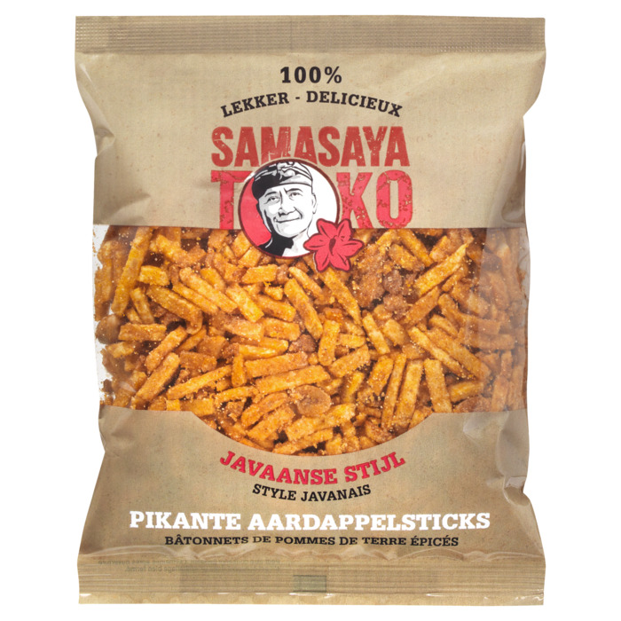 Samasaya Javaanse aardappelsticks (100g)