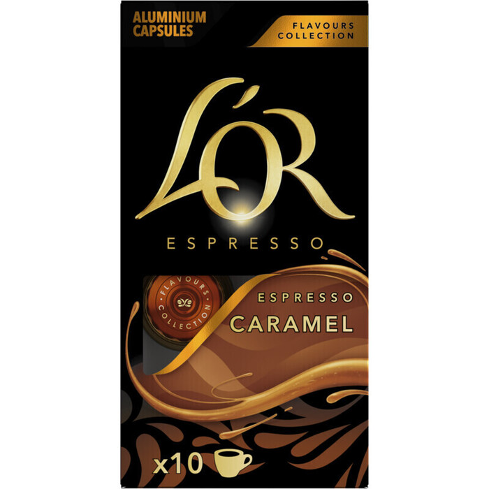 L'OR Espresso Caramel Smaak 10 Capsules 52 g (10 × 5.2g)